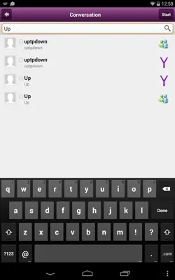 Yahoo Messenger android App screenshot 3